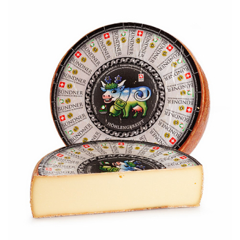 Bündner Bergkäse 48% Fett i. Tr.