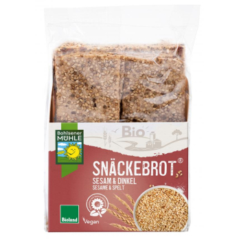 Snäckebrot Sesam + Dinkel 200g BOL
