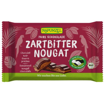 Zartbitter Nougat Schokolade 100g RAP
