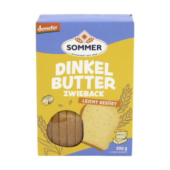 Dinkel Butter Zwieback 200g SOM