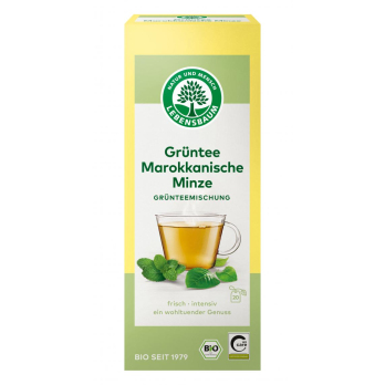 Grüntee Marokkanische Minze 20 Btl. (40g) LEB
