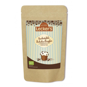 Schoko-Tropfen backstabil Zartbitter 100g LEK