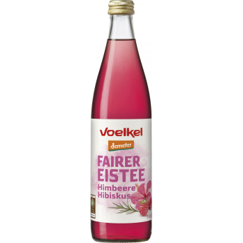 Eistee mit Himbeere Hibiskus 0,5l VOE