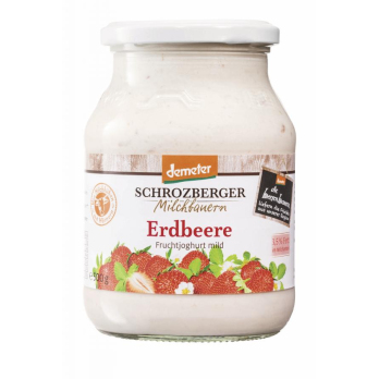 Fruchtjoghurt Erdbeere 500g SBG