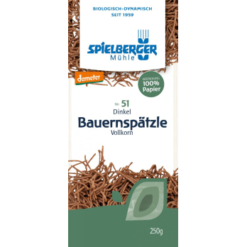 Dinkel Spätzle Vollkorn 250g SPI