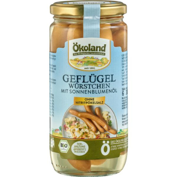 Geflügel-Würstchen im Glas 180g