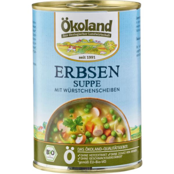 Erbsensuppe mit Würstchen 400g ÖKL