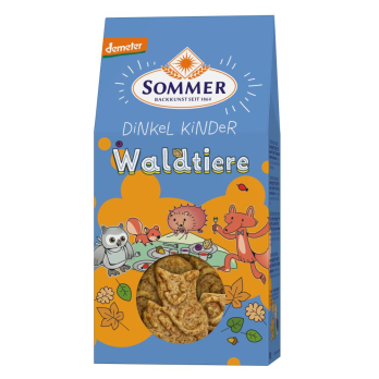 Dinkel Kinder Waldtiere 150g SOM