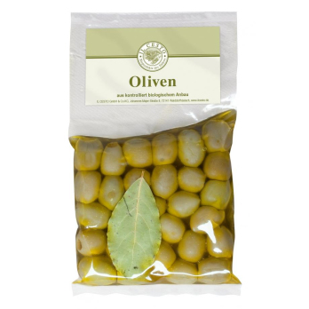 Griechische Oliven mit Zitrone gefüllt natur 175g CES