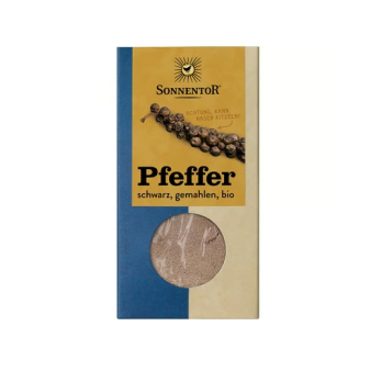 Pfeffer schwarz gemahlen 50g STN